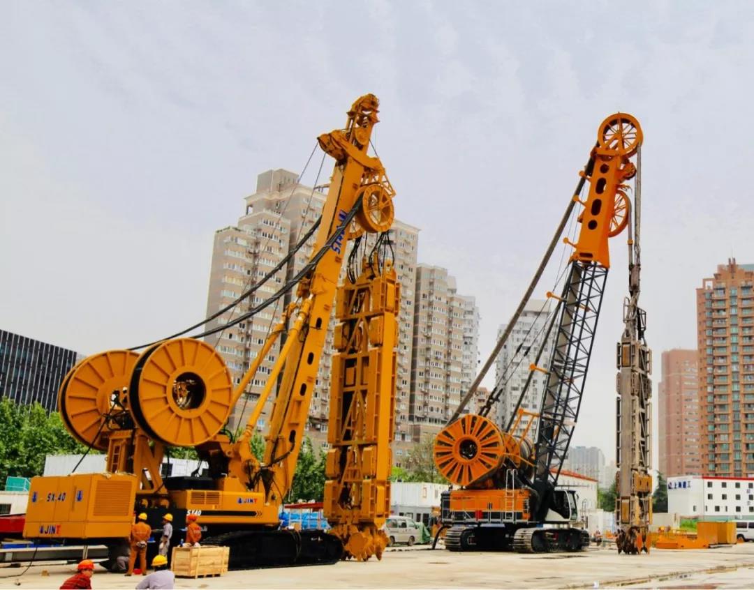 上海金泰SX40双轮铣多方出击国内深隧、轨交施工市场